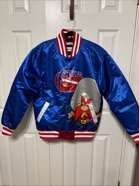 Headgear Classics Nostalgia NBA Retro Satin Bomber Jacket